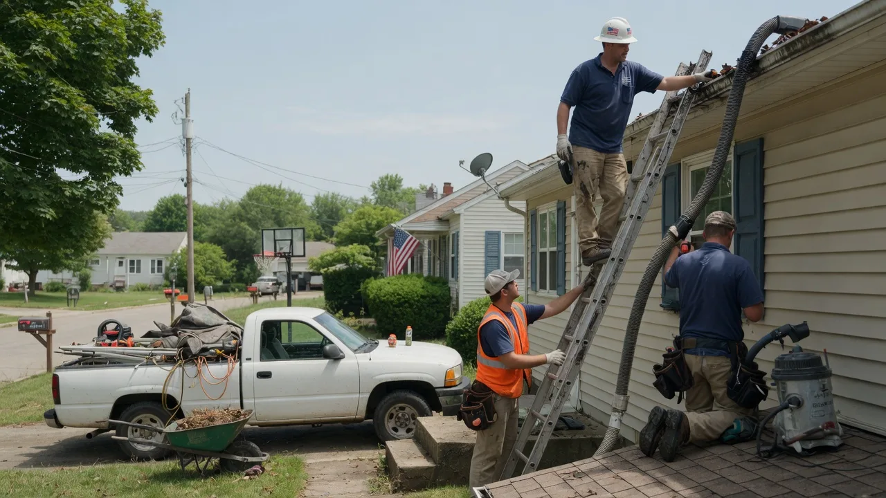 Gutter Installation in Plainville, IN near me